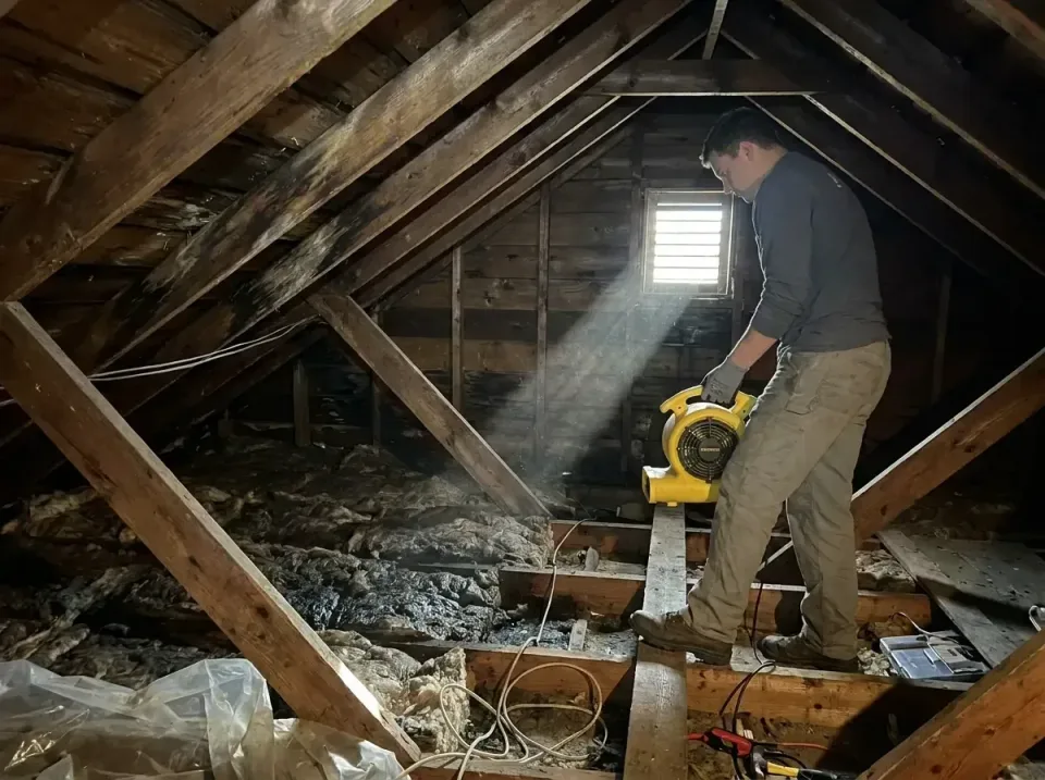 attic-water-damage-drying-proc-007 — frequently asked questions, Emergency Water Extraction & 24/7 Flood Response in Five Fo…